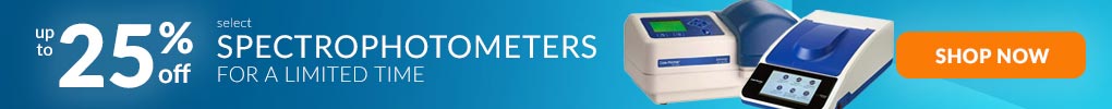 up to 20% off select Spectrophotometers