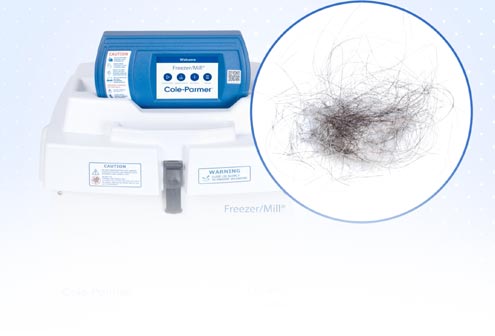 Forensic Hair Analysis: Cryogenic Grinding with the Freezer/Mill