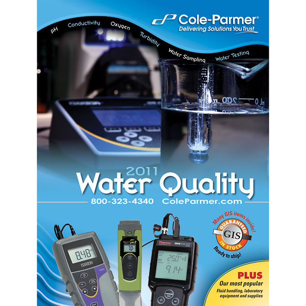 NEW 2011 Water Quality Catalog from ColeParmer from ColeParmer