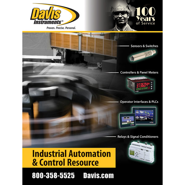 New! Industrial Automation & Control Resource from Davis Instruments ...