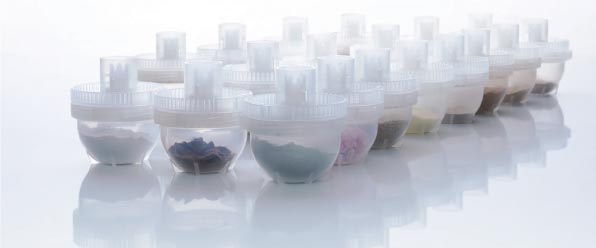 Powder Food Samples for Measuring Calorific Energy Values 