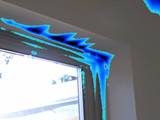 Air infiltration around window